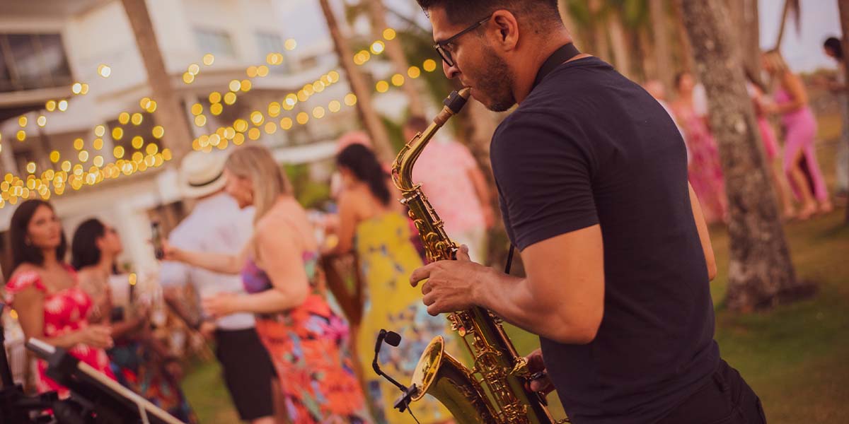 Wedding Saxophone Player, Costa Rica Wedding Saxophone Player, Costa Rica
