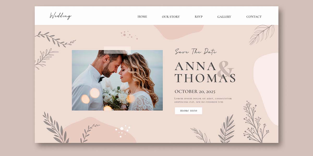 Wedding Websites & Digital Invitations for RVSP – Pacific Web Wedding Websites & Digital Invitations for RVSP - Pacific Web